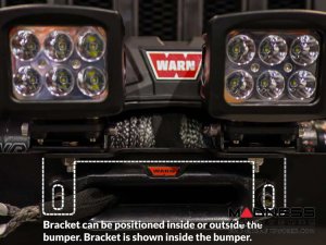 Jeep Wrangler JL M1 Fair Lead Light Bumper Bracket